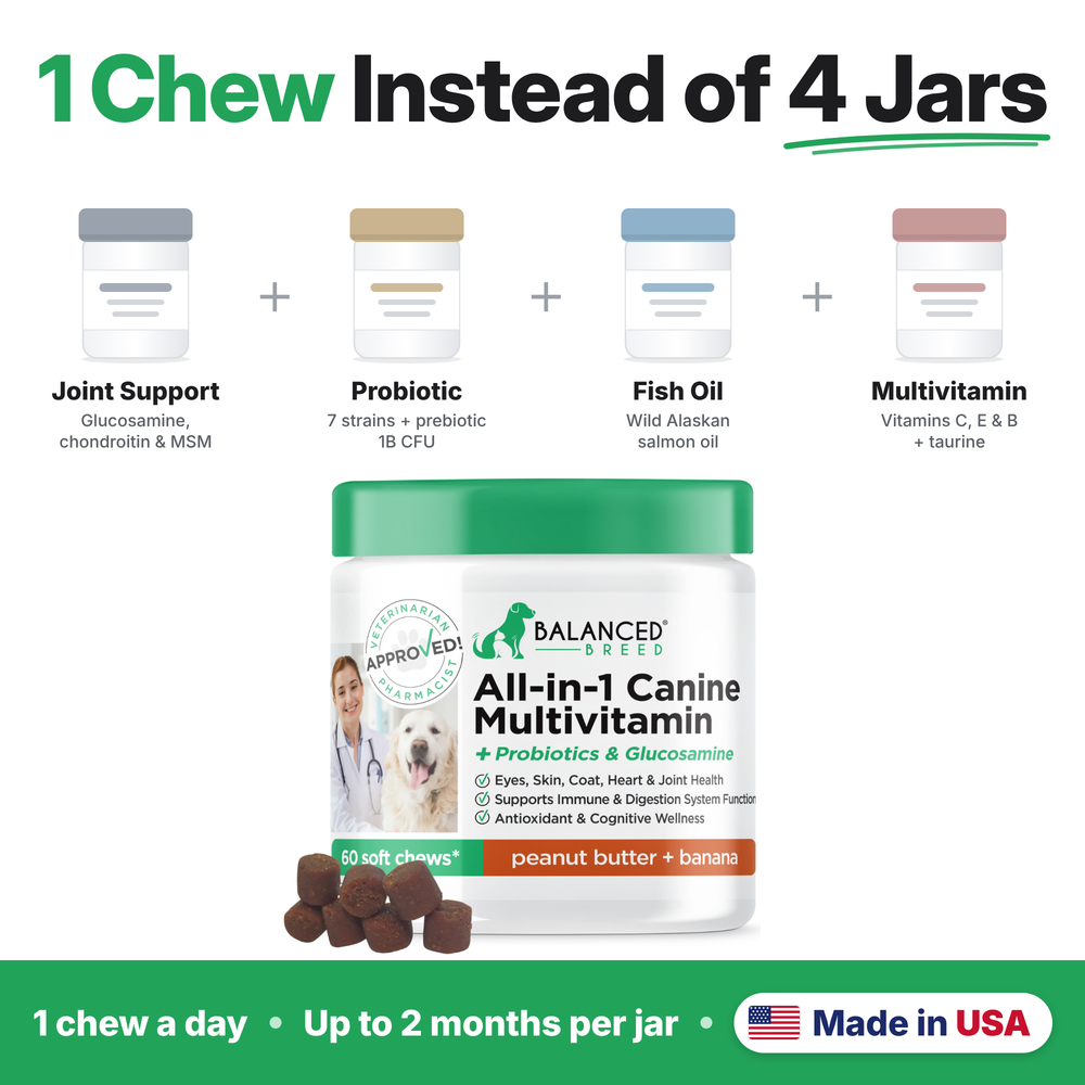 Balanced Breed® All-In-1 Canine Multivitamin