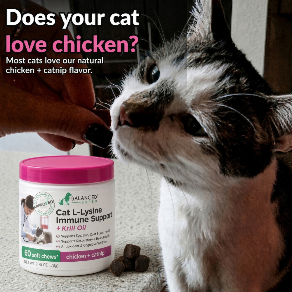 Balanced Breed® Cat L-Lysine Immune Support