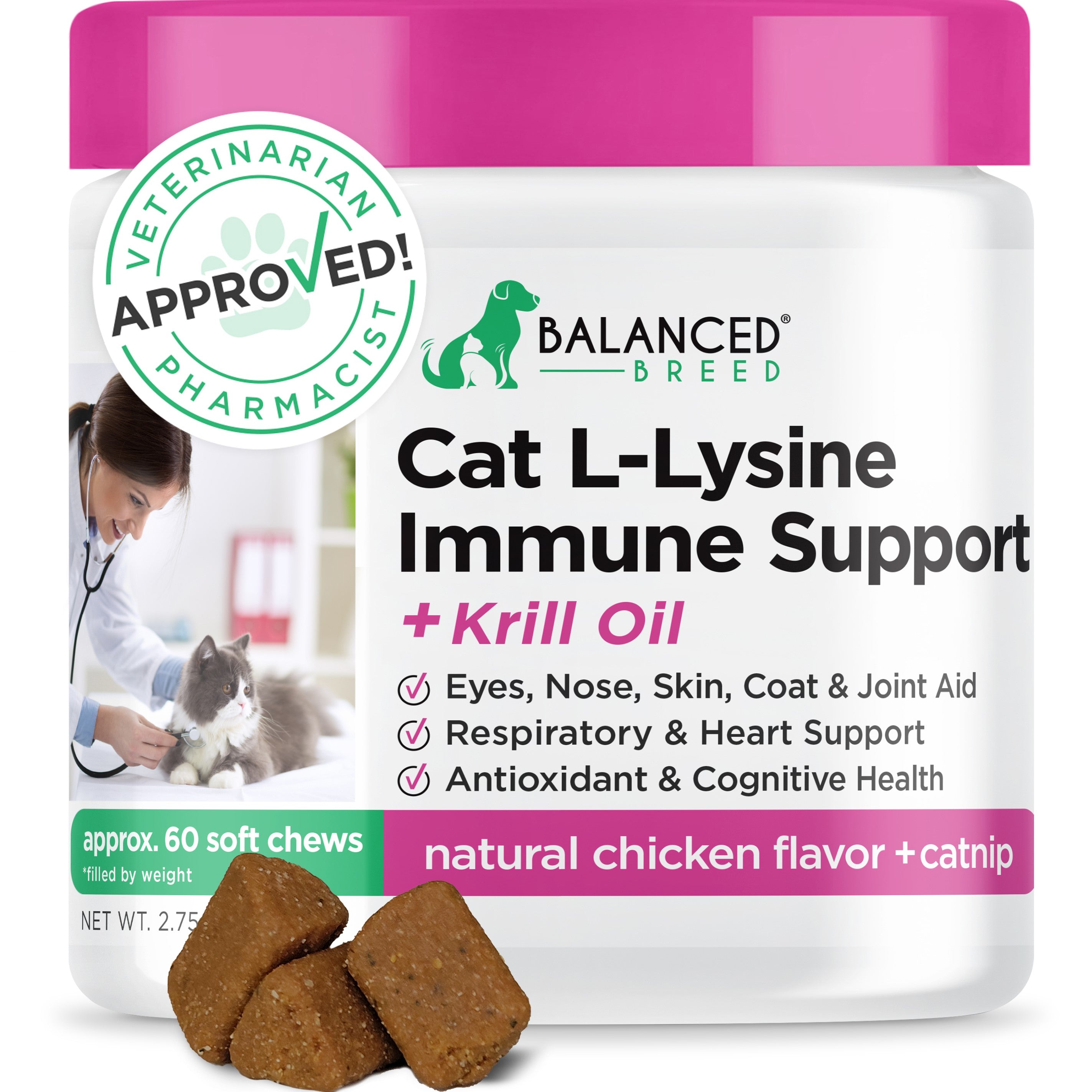 Balanced Breed Cat L Lysine Immune Support