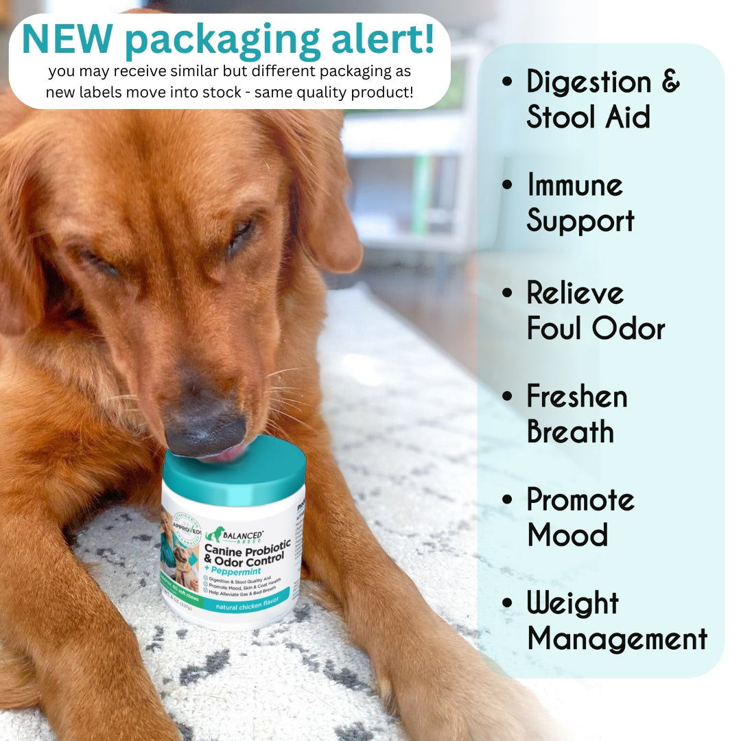 Balanced Breed® Canine Probiotic & Odor Control