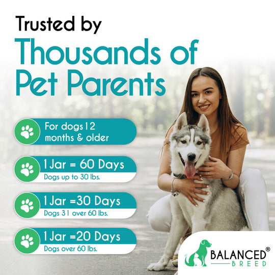 2 PACK: Balanced Breed® Canine Probiotic & Odor Control - Balanced Breed