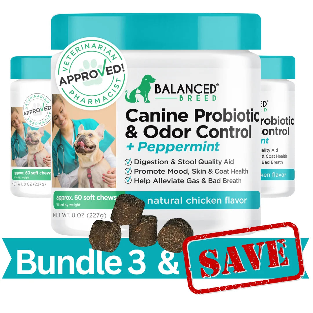 Balanced Breed® Canine Probiotic & Odor Control